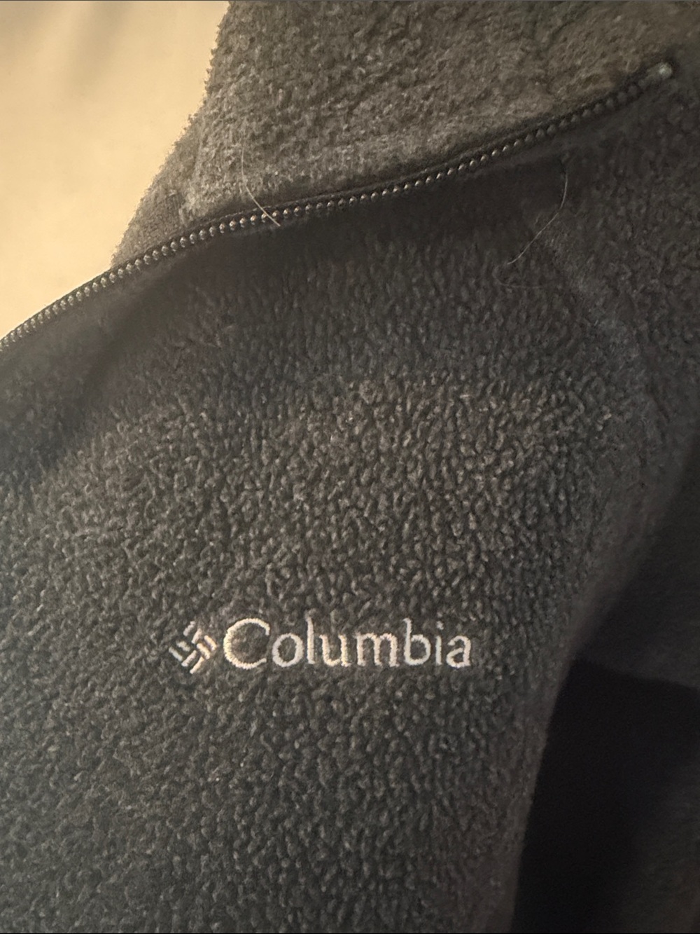 Columbia Women's Charcoal Gray Teddy Fleece Jacket - Picture 3 of 7